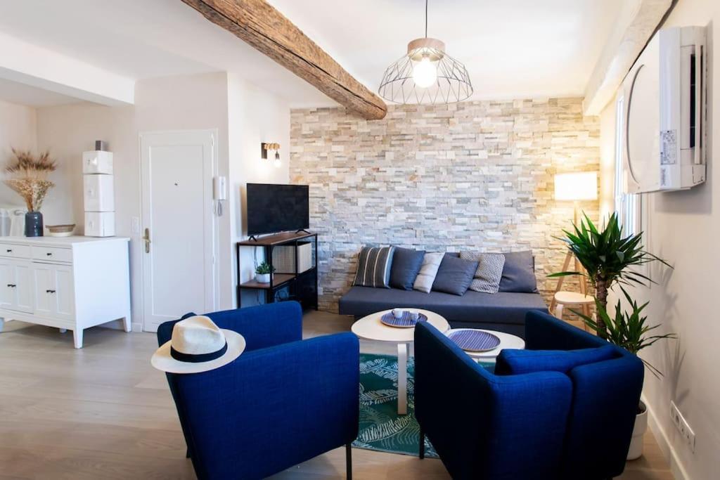 L16 Suite Malonat Vieux Nice 1 Min Mer/ 2 Chbres & Ac Exterior foto