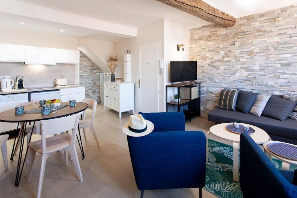 L16 Suite Malonat Vieux Nice 1 Min Mer/ 2 Chbres & Ac Exterior foto